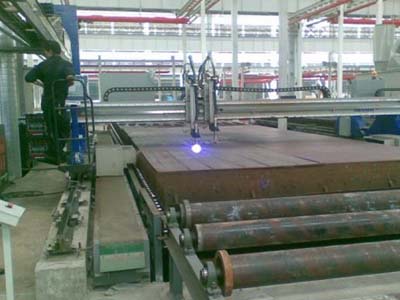 國（guó）內某（mǒu）煤機生產企業等離子切割機除塵