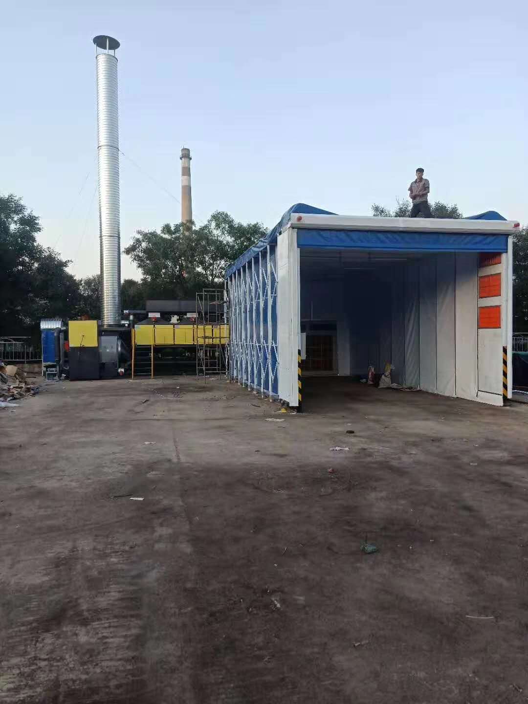 蜜桃av嫩草影院伸縮噴漆房(圖2)